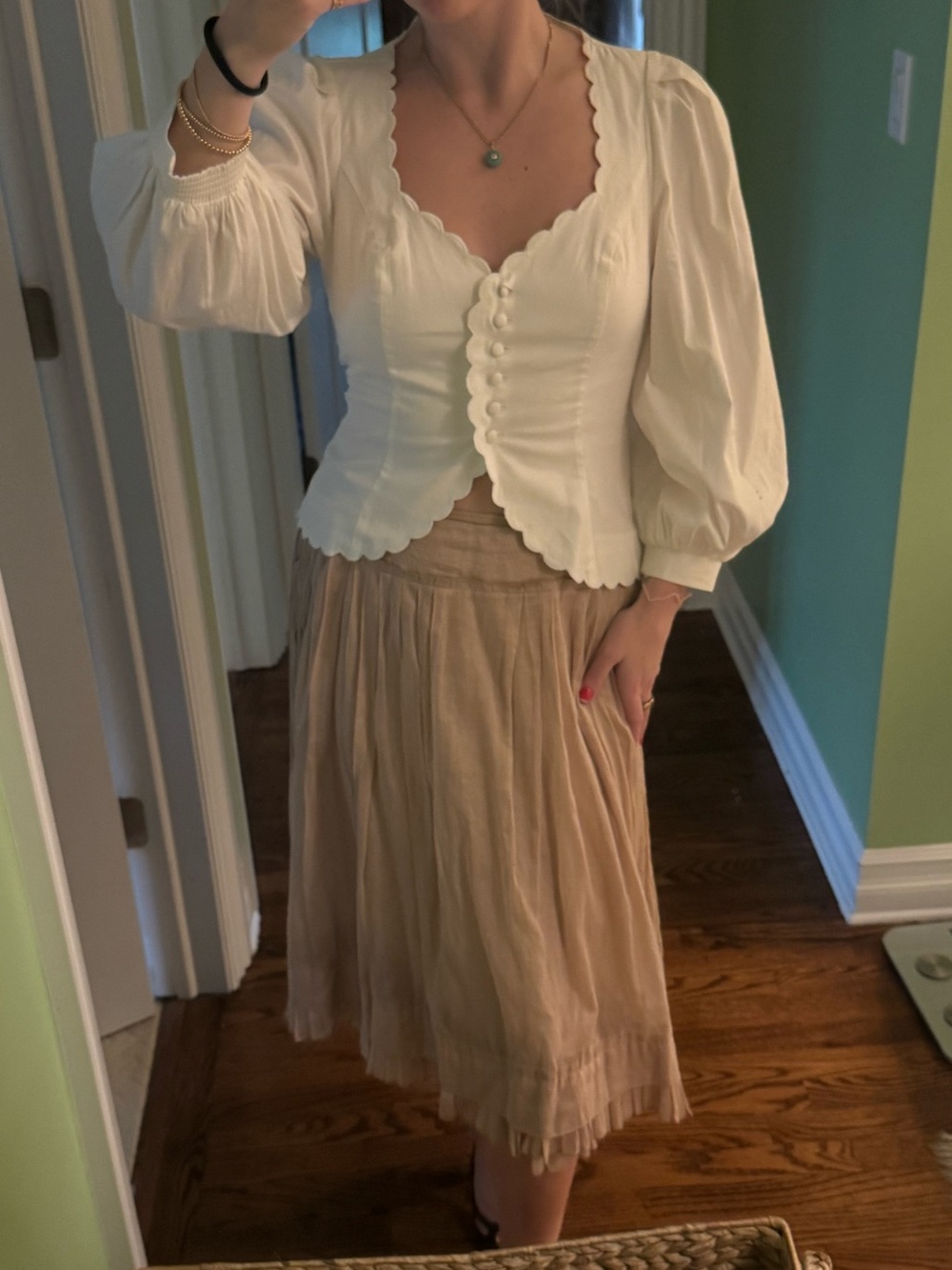 REFORMATION Elianna Top - Size 6 - Picture 2 of 6